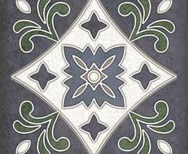 Декор Smalto Decor 3 blu 15x15