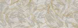Керамогранит Softcement White polished flower 29,7x119,7