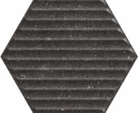 Плитка Space Dust Nero Heksagon Struktura B 17,1x19,8