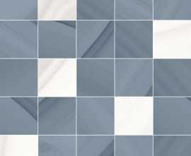 Декор Space мозаичный синий 25x25