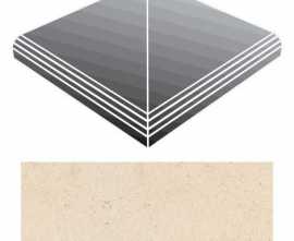 Ступень Stonwhite 3.0 Angolo Esterno Gradino 33x40