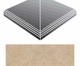 Ступень Stonbeige 4.0 Angolo Esterno Gradino 33x40