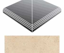 Ступень Stonbeige 2.0 Angolo Esterno Gradino 33x40
