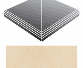 Ступень Stonbeige 1.0 Angolo Esterno Gradino 33x40