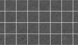 Декор Story мозаичный черный 20x60