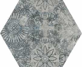 Плитка Sweet Grey Heksagon Struktura Polysk 17,1x19,8