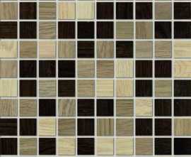 Мозаика Treverk Mosaico Beige/Teak/Wenge