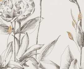 Декор Velo Bianco flowers 3 59,8x119,8