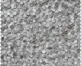 Мозаика Vestige hex 3d silver