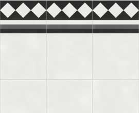 Керамогранит Vienna White Border Natural 59,2x59,2