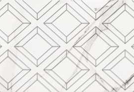 Декор Vienna Dekor white STR 29,8x74,8