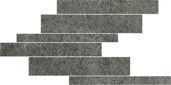 Декор Walks Gray Modulo Listello Sfalsato Naturale 21x40