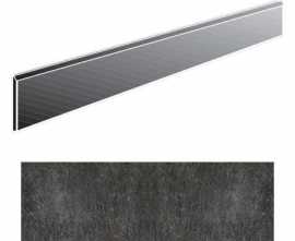 Плинтус Walks Black Battiscopa Soft 10x60