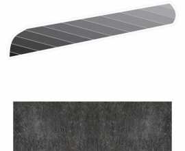 Угол Walks Black Angolo Quarter Round 1x21