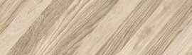 Керамогранит Wood Chevron right бежевый 15x90