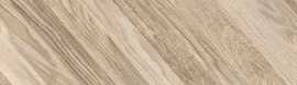 Керамогранит Wood Chevron left бежевый 15x90