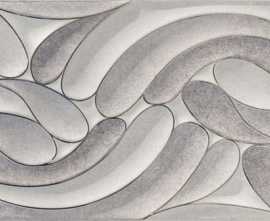 Декор Zelandia Dekor grey 25x36