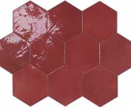 Плитка Zellige Hexa Wine 10,8x12,4