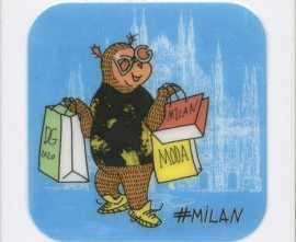 Декор Большое путешествие Milan 20x20