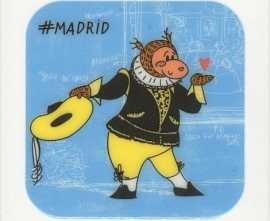 Декор Большое путешествие Madrid 20x20