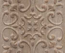 Декор Браш Вуд Вставка коричневый 481 9,9x9,9