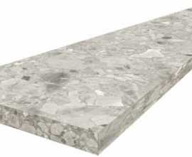 Ступень Брера Грэй угловая правая 33x120
