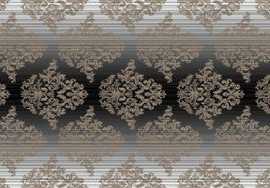 Плитка Бристоль черный 20x50