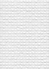 Плитка Бьянка белый глянцевый чип 20x60
