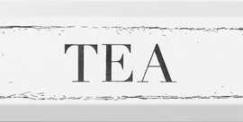 Декор Гамма Tea Черный 8,5x28,5