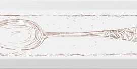 Декор Гамма Spoon/Ложка Карамель 8,5x28,5