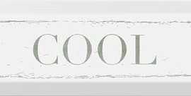 Декор Гамма Cool Зеленый 8,5x28,5