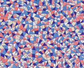 Плитка Гауди напольная многоцветная 33x33