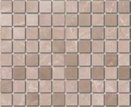 Декор Гран Пале мозаичный беж 25x40