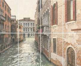 Панно Золотой пляж Venezia (из 8-ми плиток) 60x80