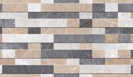 Плитка Канон 7С Микс бежевый 30x90