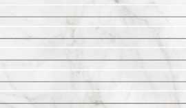 Плитка Канцоне 7Д белый 30x90