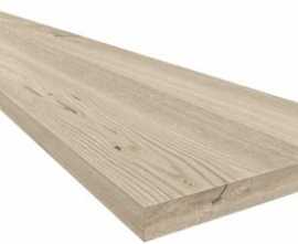 Ступень Натура Уайт угловая правая 33x120