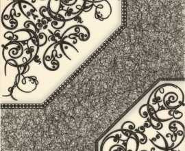 Плитка Полонез белый 41,8x41,8