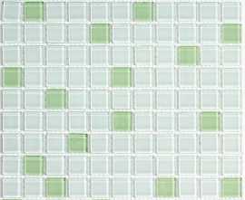 Растяжка мозаичная Jump Green №8 (light) 2,5х2,5
