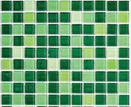 Растяжка мозаичная Jump Green №1 (dark) 2,5х2,5
