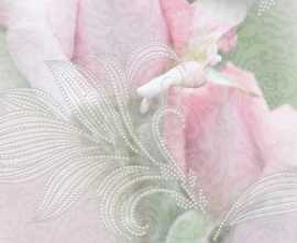 Декор Belleza Розовый свет 2 25x40
