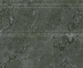 Плинтус Серенада зеленый глянцевый обрезной 15x30