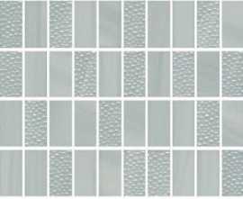 Декор Сияние Мозаичный голубой 25x40
