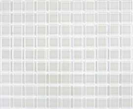 Мозаика White Glass 2,5x2,5