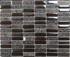 Мозаика Super Line (brown) 1,5х4,8