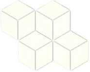 Мозаика Uniwersalna Mozaika prasowana Bianco romb hexagon