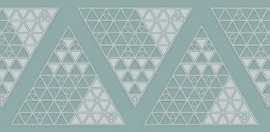 Декор Эфель бирюзовый 20x60