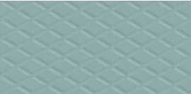 Плитка Эфель бирюзовый ромбы 20x60