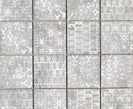 Мозаика Chalk mosaico Texture Grey