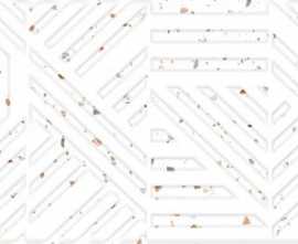 Плитка Sweet белый рельеф 29,8x59,8
